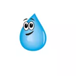 מחייך מים droplet וקטור אוסף