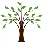 Afbeelding van de groene boom