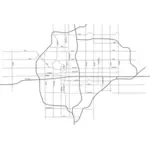 Wichita Kansas sokak haritası