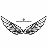 Wings tatuointi suunnittelu