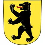 Emblème de vecteur de Bretzwil ville