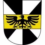 Vector image of coat of arms of Hittnau City