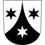 Вайслинген герб векторные иллюстрации