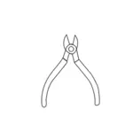 Wire cutter drawing
