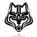 الرسومات القبلية الذئب