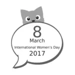 Logo de la journée de la femme
