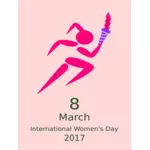 Женщин в день плакат