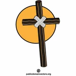 Simbolo della croce di legno