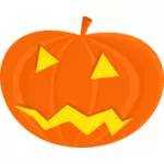 Strašidelné Halloween dýně vektorové kreslení