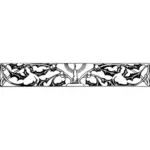 Advent candle banner vector drawing