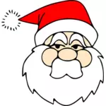 Línea vector de arte dibujo de Santa Claus